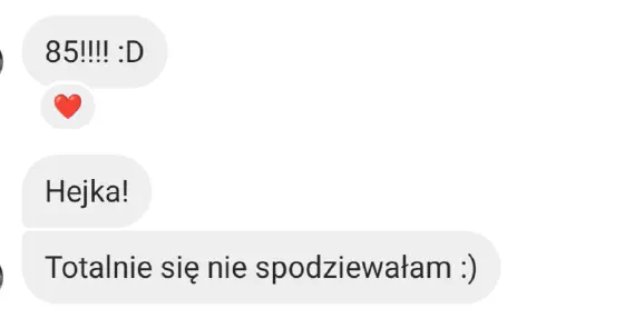 Wiadomość od ucznia po maturze z biologii z wynikiem egzaminu – opinia 1 z 14