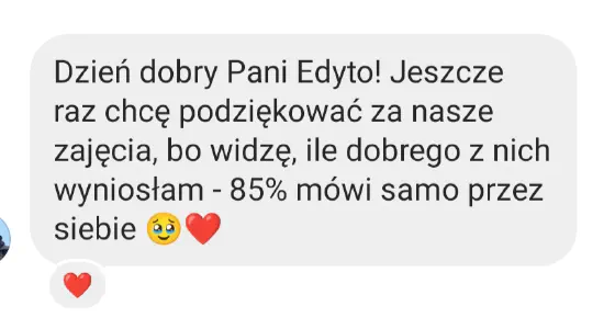 Wiadomość od ucznia po maturze z biologii z wynikiem egzaminu – opinia 4 z 14